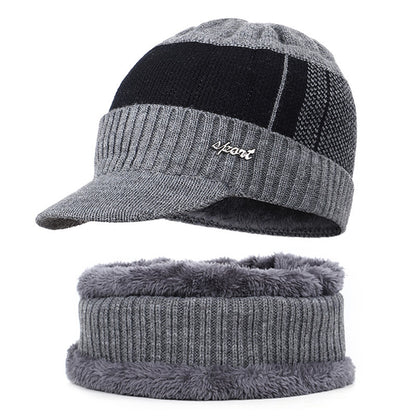 Bib Autumn And Winter Plus Velvet Hat - Urban Caps 