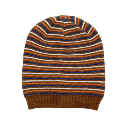 Stylish Striped Knitted Woolen Hat: Embrace Warmth with Flair - Urban Caps 