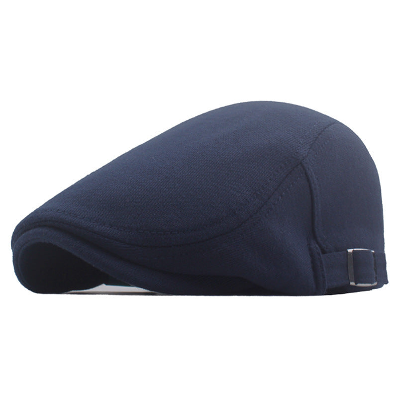 Men’s Classic Flat Top Newsboy Cap – Retro Autumn Beret | Adjustable Fit - Urban Caps 