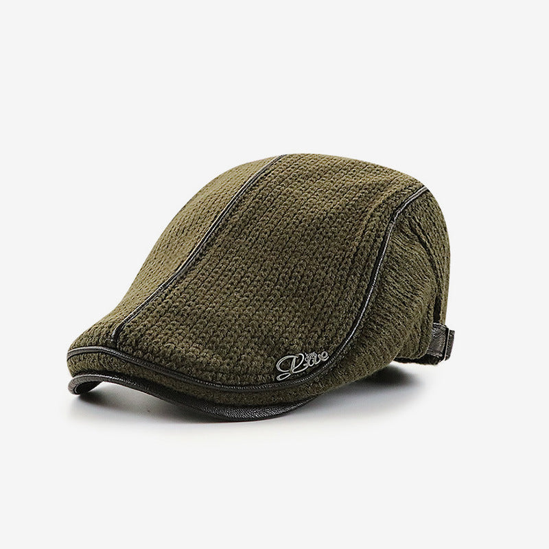 Men's Thickened Warm Casual British Knitted Hat - Urban Caps 