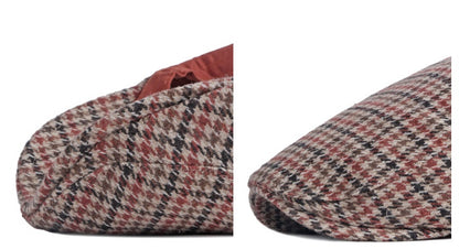 Fashion Retro Beret Houndstooth - Urban Caps 