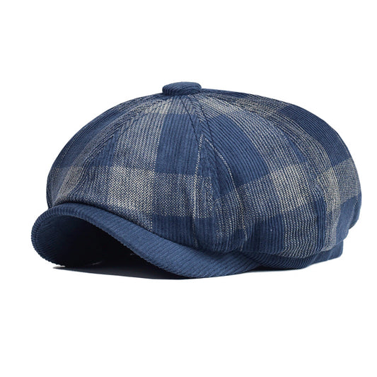 Vintage Corduroy Painter Hat – Classic Unisex Style - Urban Caps 