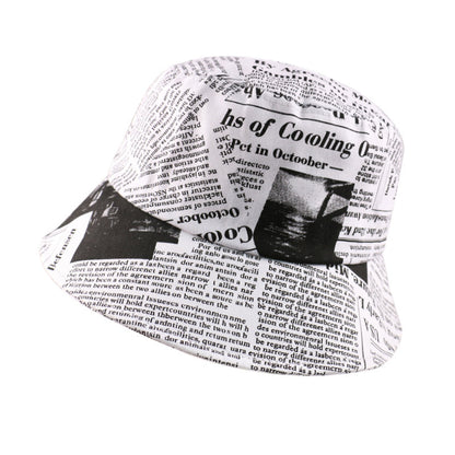 Men And Women Do Old Newspaper Pattern Printing Sun Hat - Urban Caps 