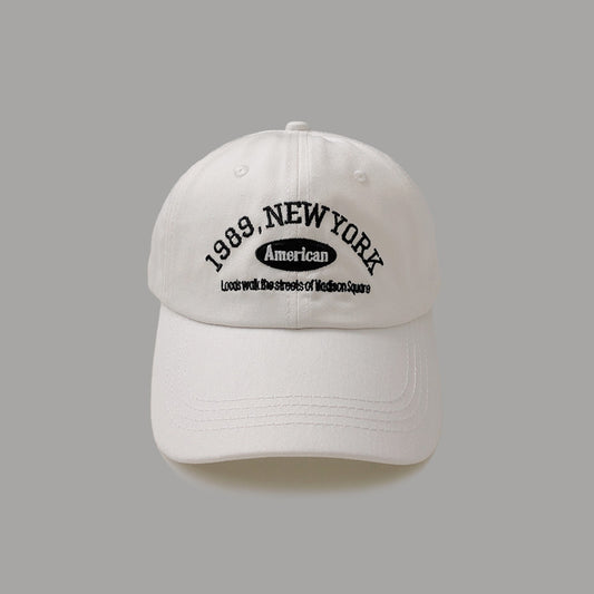 Versatile Embroidered Vintage Baseball Hat - Urban Caps 
