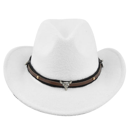Cowhead Western Cowboy Hat Cornice - Urban Caps 