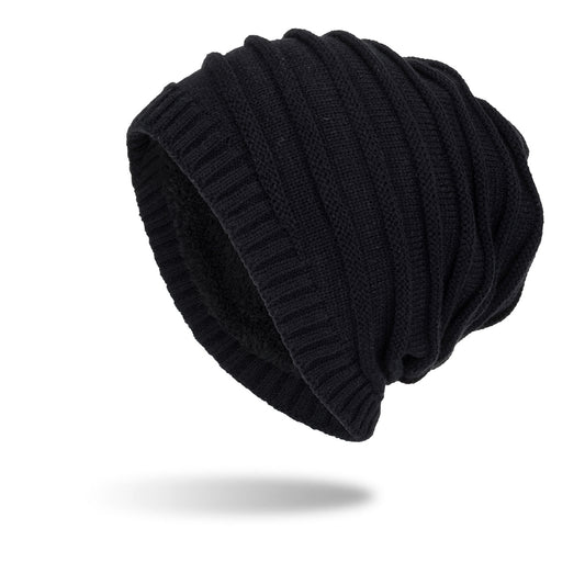 Men's Plush Sweater Hat with Ear Guards: Outdoor Warmth and Comfort
