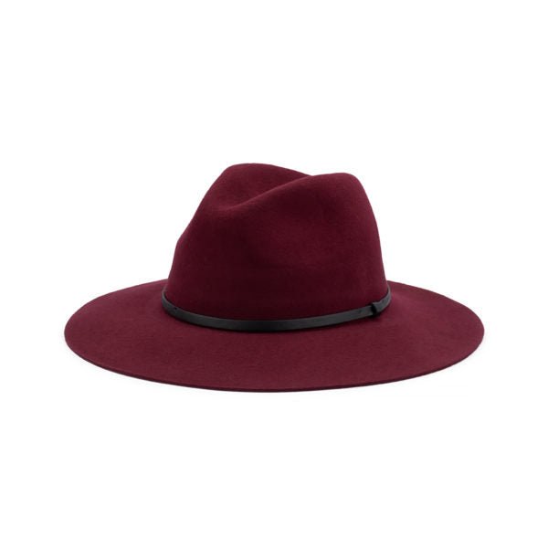 EDWINA – AUSTRALIAN WOOL FELT FEDORA - Urban Caps