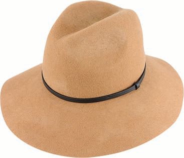 EDWINA – AUSTRALIAN WOOL FELT FEDORA - Urban Caps
