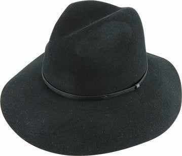 EDWINA – AUSTRALIAN WOOL FELT FEDORA - Urban Caps