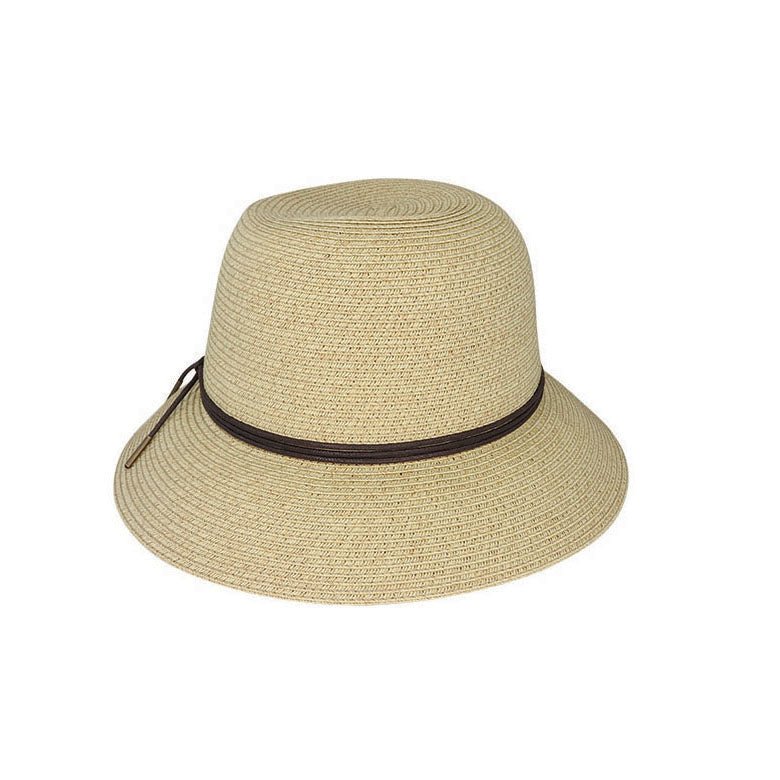 Ella Braided Cloche Hat with Natural Fibres and UPF 50+ Sun Protection - Urban Caps