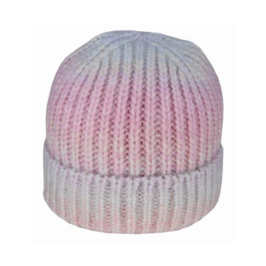 Ellis Kid’s Rib Knit Ombre Beanie – Acrylic Blend Cuffed Winter Hat - Urban Caps