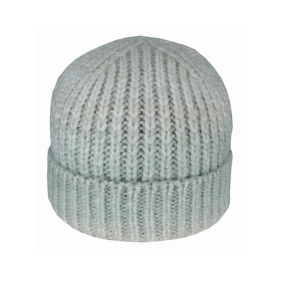 Ellis Kid’s Rib Knit Ombre Beanie – Acrylic Blend Cuffed Winter Hat - Urban Caps