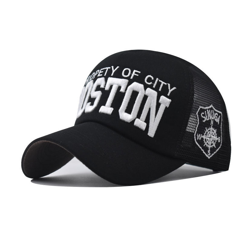 Embroidered Outdoor Cap – Washed Cotton Dad Hat for Men - Urban Caps