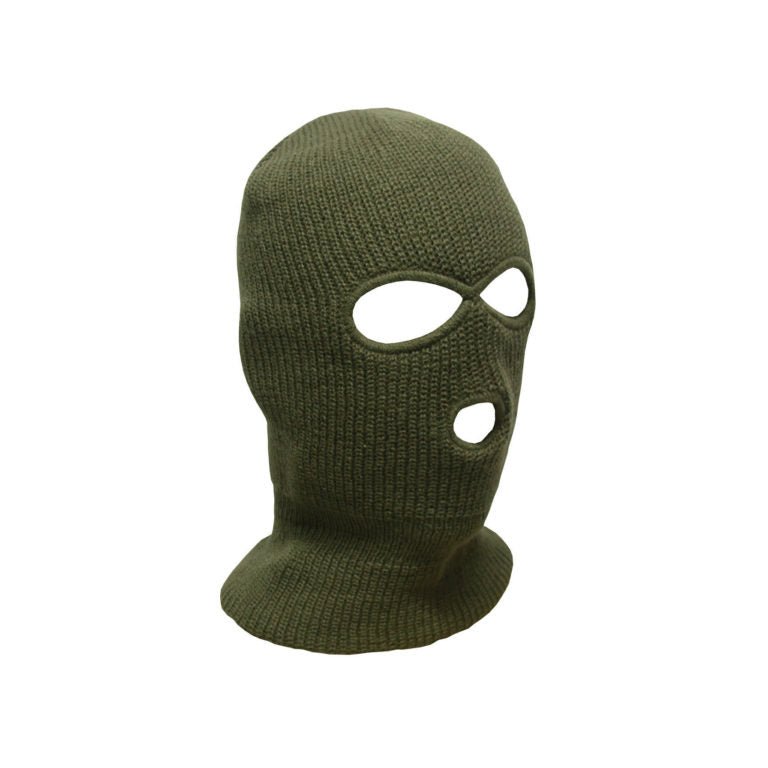 EVAN – Acrylic Rib Knit Balaclava with Eye Opening - Urban Caps