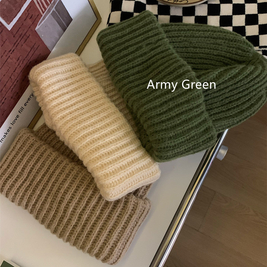 Women's Fashionable And Versatile Casual Woolen Hat - Urban Caps 