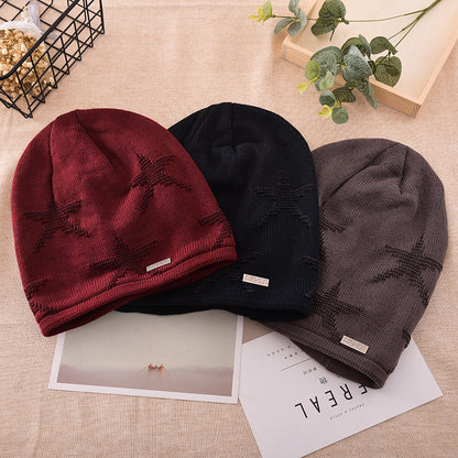 Men's Fashion Knitted Woolen Cap: Stylish and Warm for Outdoor Adventures - Urban Caps 