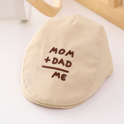 Embroidered English Letters Baby Sunshade Hat - Urban Caps 