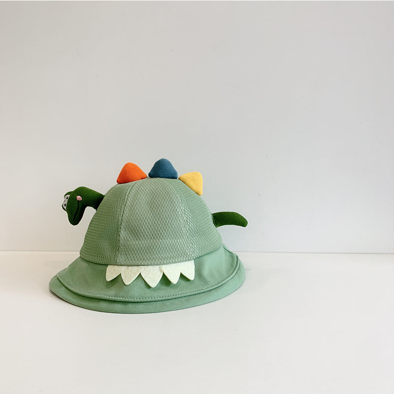 Sun Protection Sunshade Net Eyes Dinosaur Boy Summer Summer - Urban Caps 