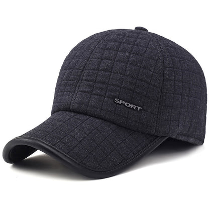 Men's Winter Ear Protection Thickened Warm Baseball Cap - Urban Caps 