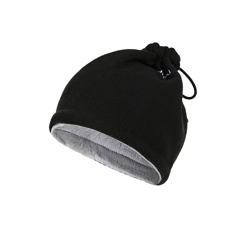 Outdoor Plush Bib Cold Proof And Warm Wool Hat Wind Proof And Fashionable - Urban Caps 