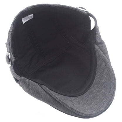 Men’s Classic Flat Top Newsboy Cap – Retro Autumn Beret | Adjustable Fit - Urban Caps 