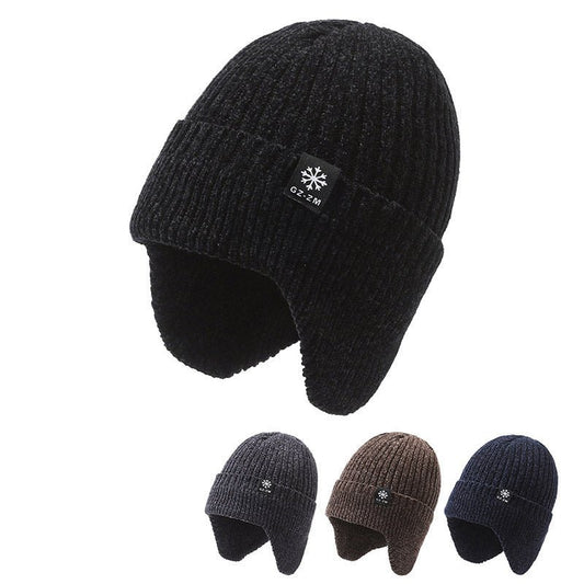 Fashion Men's Winter Fleece - lined Warm Wool Hat - Urban Caps