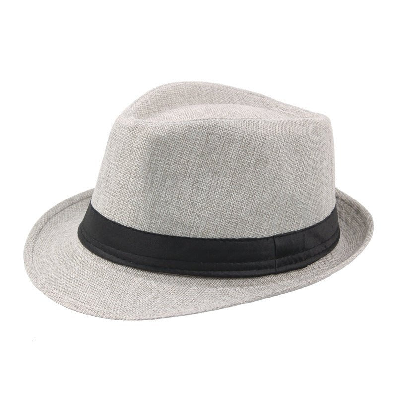 Fashion Personality Linen Top Hat Men - Urban Caps