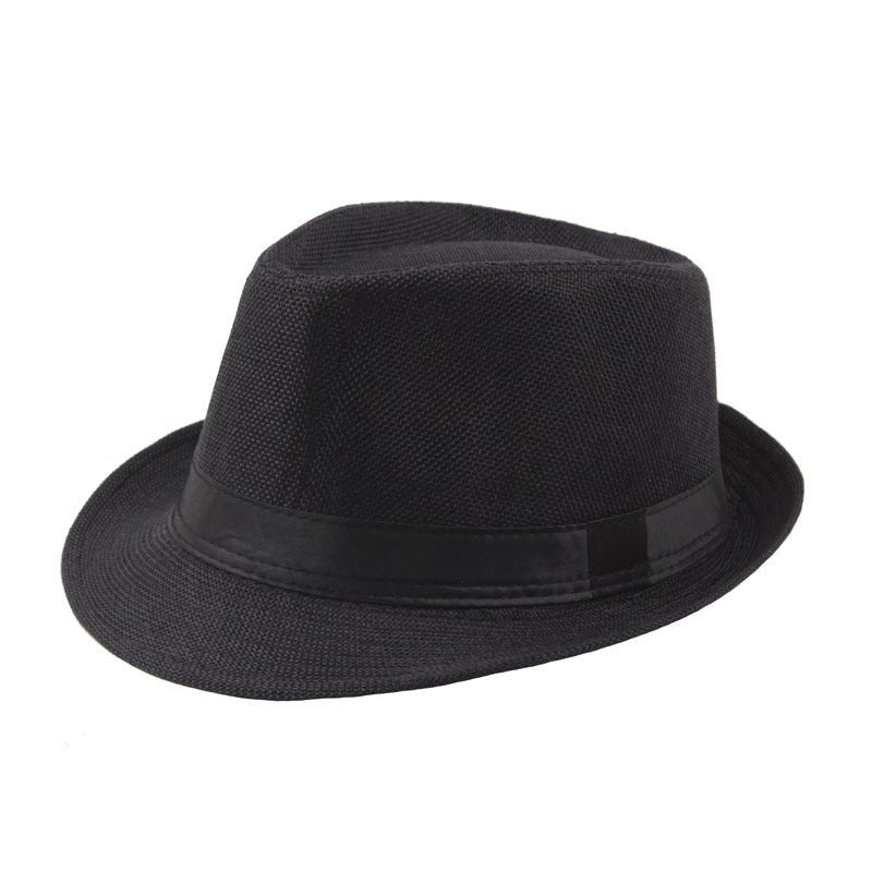 Fashion Personality Linen Top Hat Men - Urban Caps