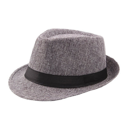 Fashion Personality Linen Top Hat Men - Urban Caps