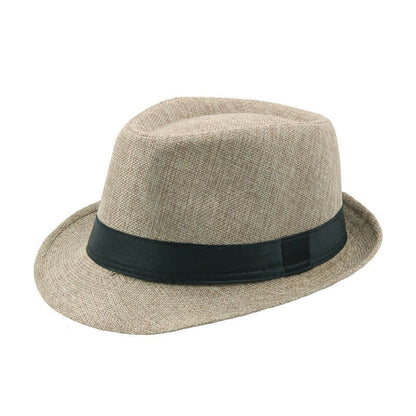 Fashion Personality Linen Top Hat Men - Urban Caps