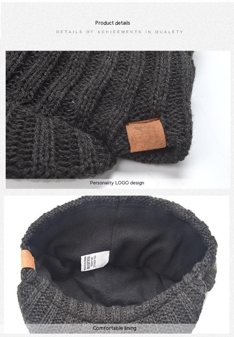 Fashion Trend Men Winter Woolen Hat - Urban Caps