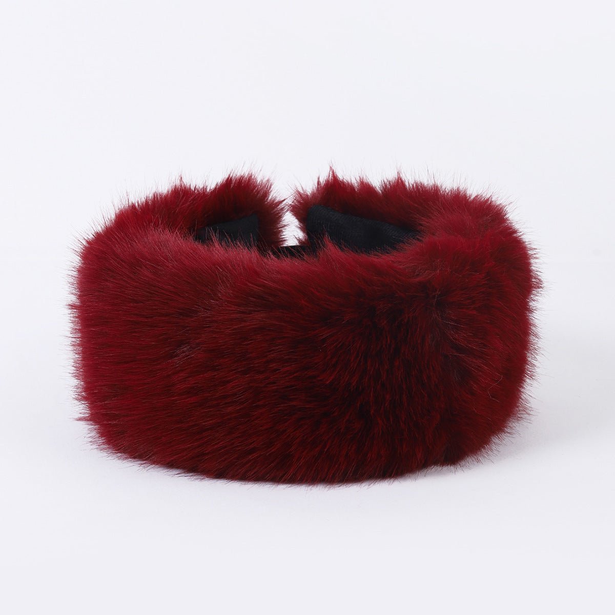Faux Fur Pom Beanie – Thick Woolen Knit Winter Hat with Soft Fur Ball - Urban Caps