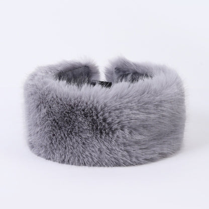 Faux Fur Pom Beanie – Thick Woolen Knit Winter Hat with Soft Fur Ball - Urban Caps