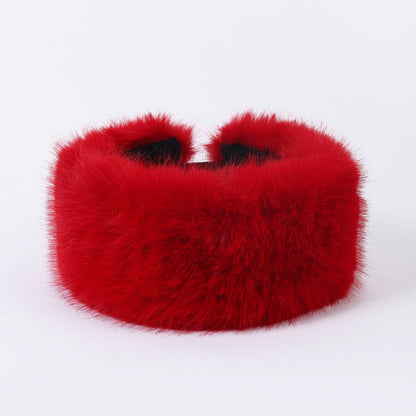 Faux Fur Pom Beanie – Thick Woolen Knit Winter Hat with Soft Fur Ball - Urban Caps