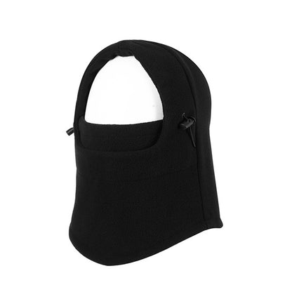Windproof Velvet Hat with Warm Neck Mask: Ideal for Winter Cycling - Urban Caps 