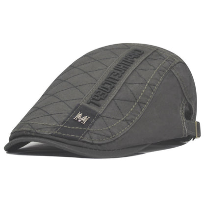 Men’s Retro Cotton Sun Cap – Embroidered Dome Style | Adjustable Fit - Urban Caps 