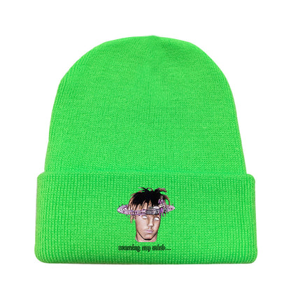 New Sleeve Cap Women's Winter Hat Knitted Hat Women's Cute Autumn And Winter Wild Woolen Cap Hat - Urban Caps 