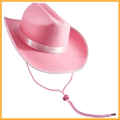 Western Cowboy Hat Ribbon Series String Clip - Urban Caps 