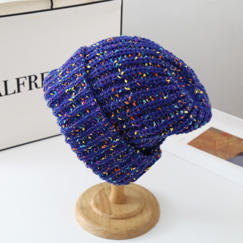 Women's Fashion Casual Hundred With Woolen Hat - Urban Caps 