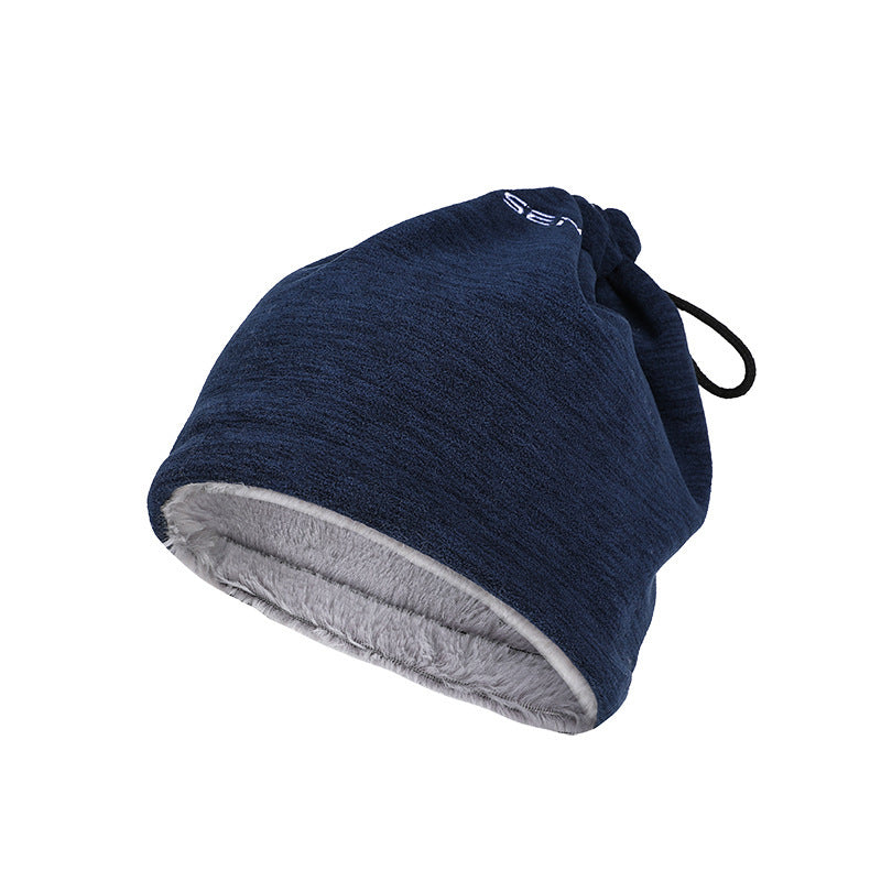 Outdoor Plush Bib Cold Proof And Warm Wool Hat Wind Proof And Fashionable - Urban Caps 
