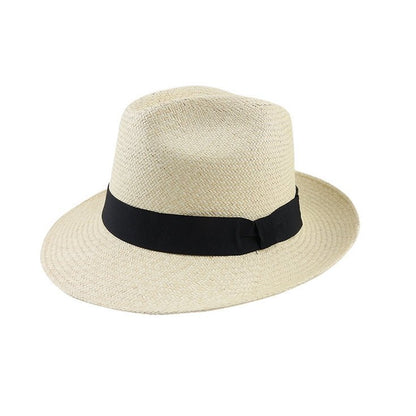 Fedora Cuenca 3 – 7cm Brim Toquilla Straw Hat Handwoven in Ecuador - Urban Caps