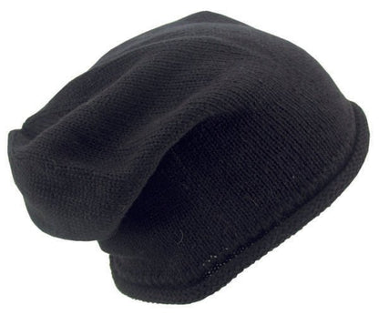 Fine Knit Acrylic Pull - On Beanie – Lightweight Stretch Winter Hat - Urban Caps