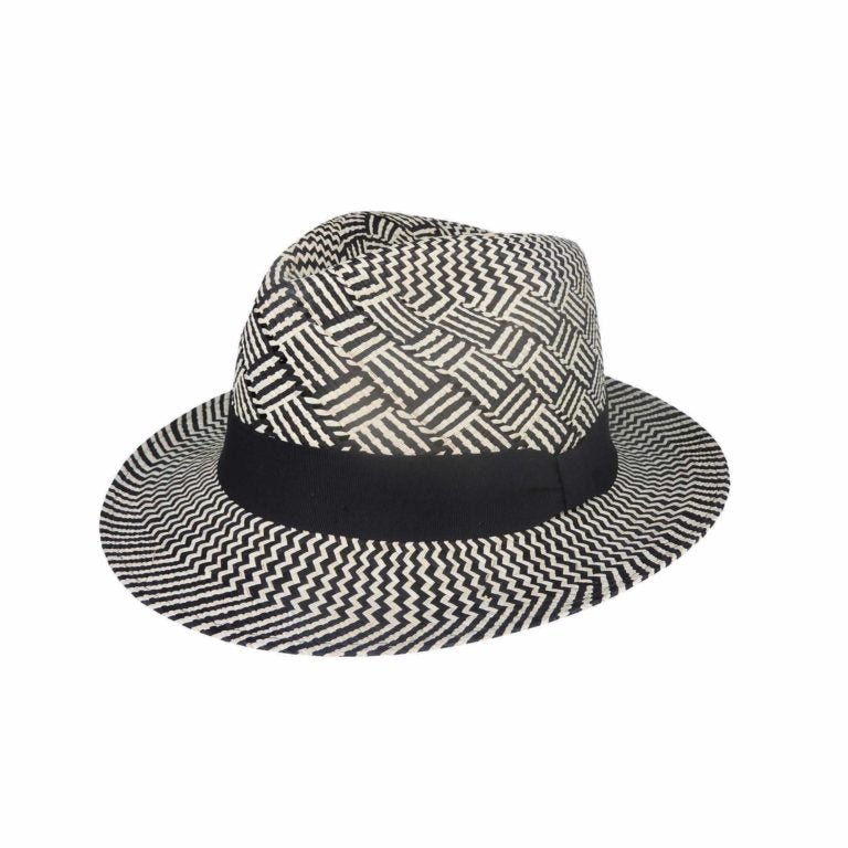 Fitzroy – Teddy King Two Tone Mosaico 3 6cm Brim - Urban Caps