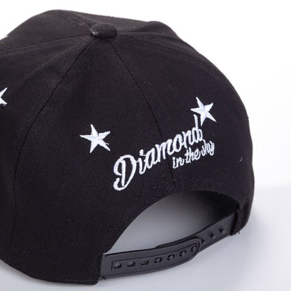 Five - pointed Star Embroidery Outdoor Sun - shade Sun Protection Flat - brimmed Cap - Urban Caps