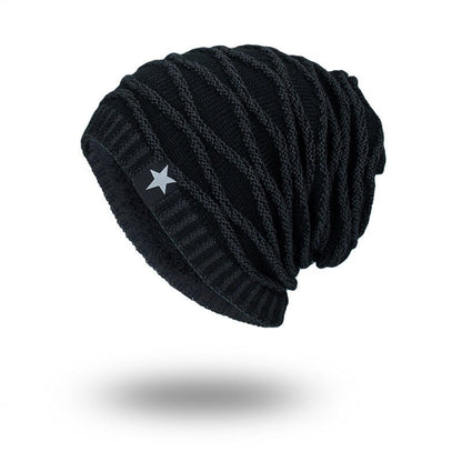 Five - star men's knitted hat - Urban Caps