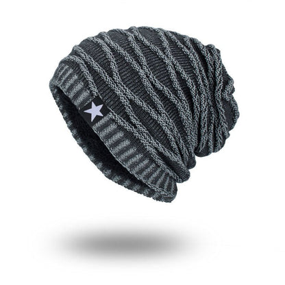 Five - star men's knitted hat - Urban Caps