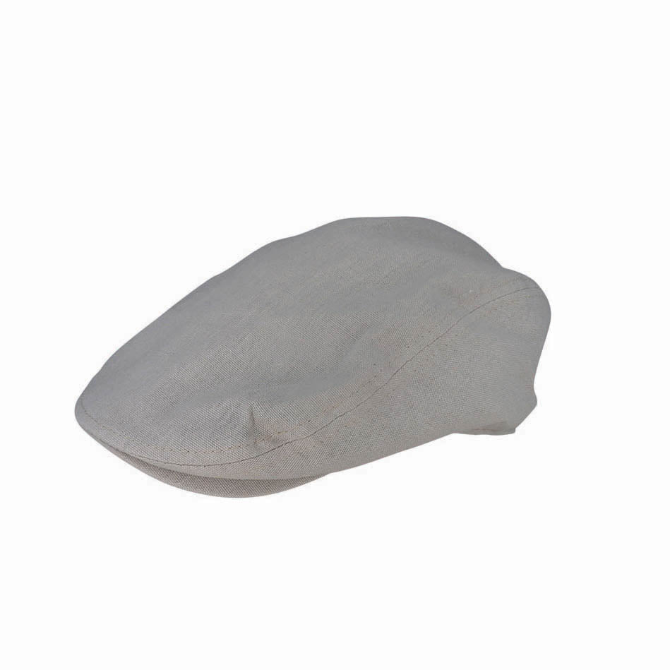 Floyd – Linen Blend Flat Cap - Urban Caps