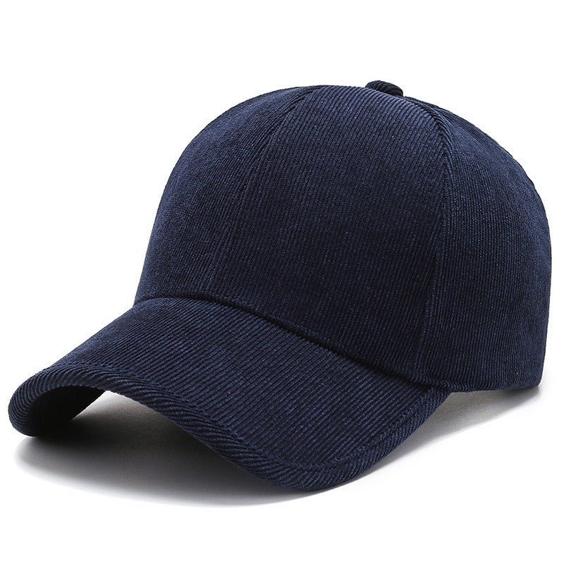 Four Seasons Corduroy Color Baseball Cap Casual All - matching - Urban Caps