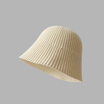 Girls' Solid Color Woven Bucket Hat - Urban Caps