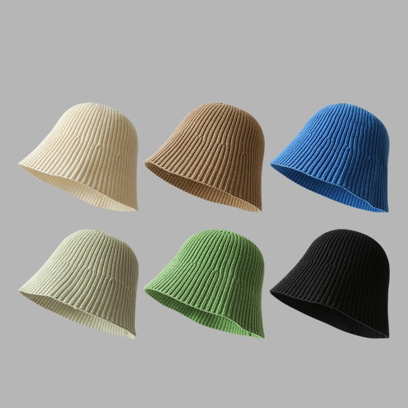 Girls' Solid Color Woven Bucket Hat - Urban Caps